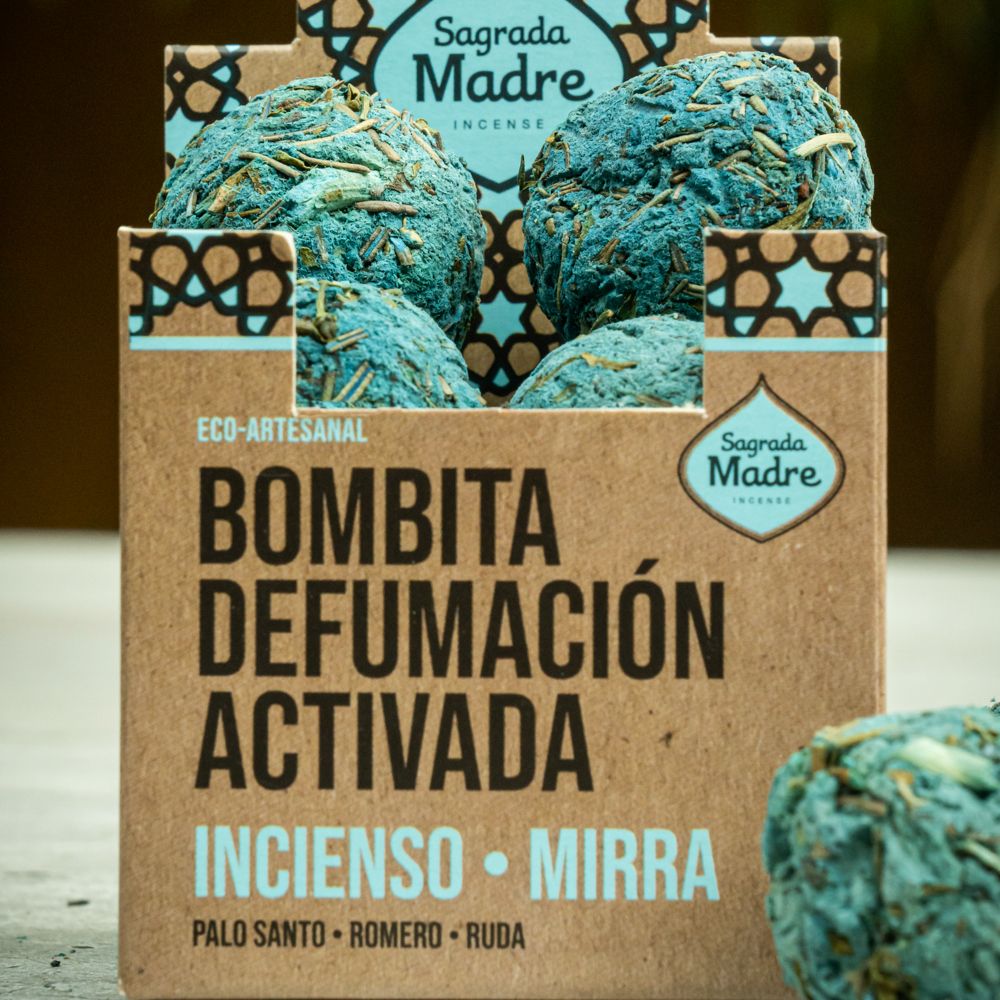 Frankincense and Myrrh Smudge Bomb