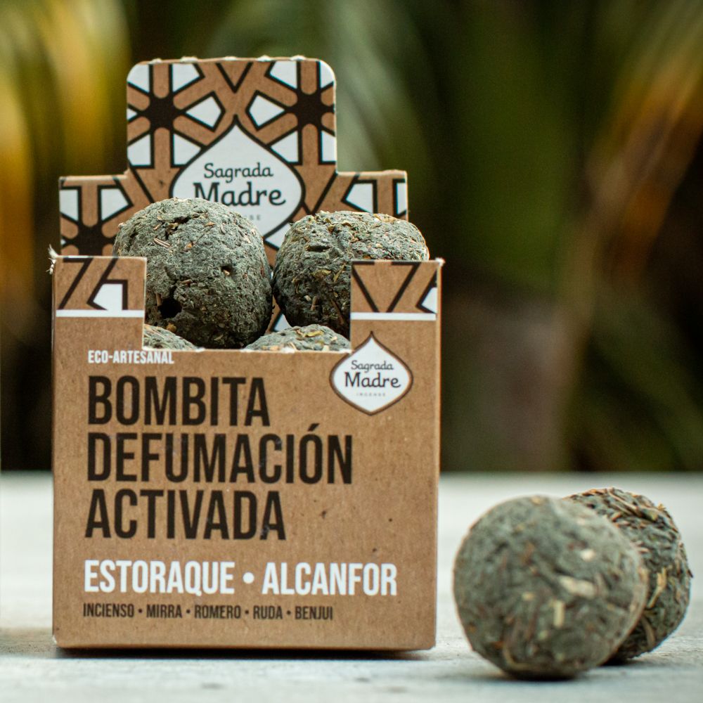 Camphor and Estoraque Smudge Bomb
