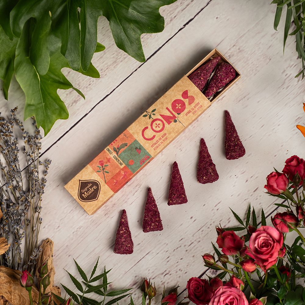 Rose Petal Cones
