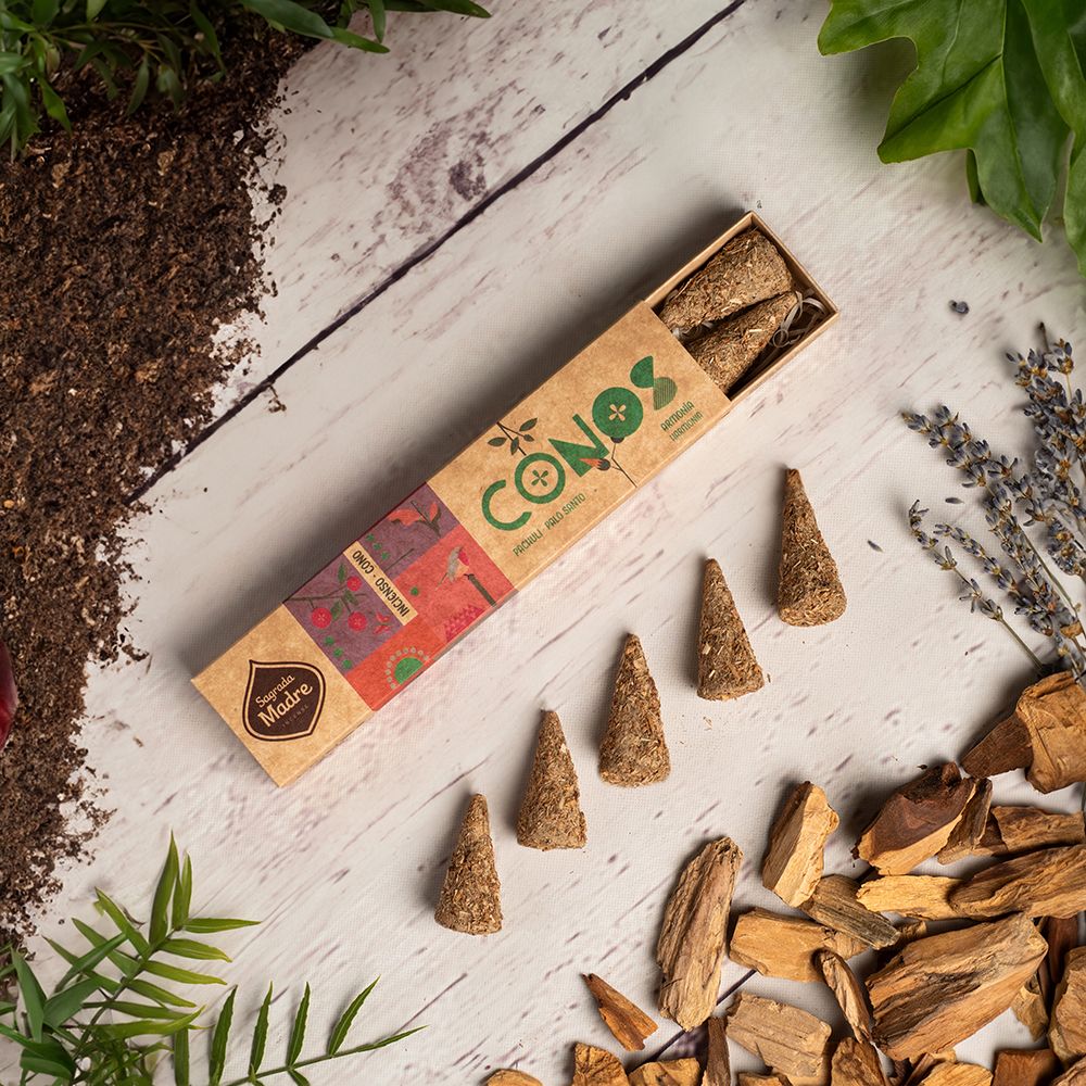 Patchouli - Palo Santo Cones