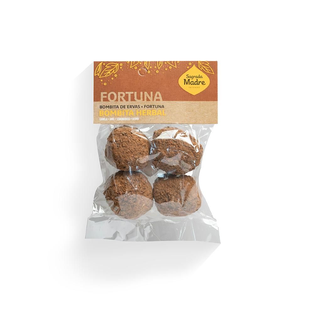 FORTUNA HERBAL BOMB INCENSE SACHET X4