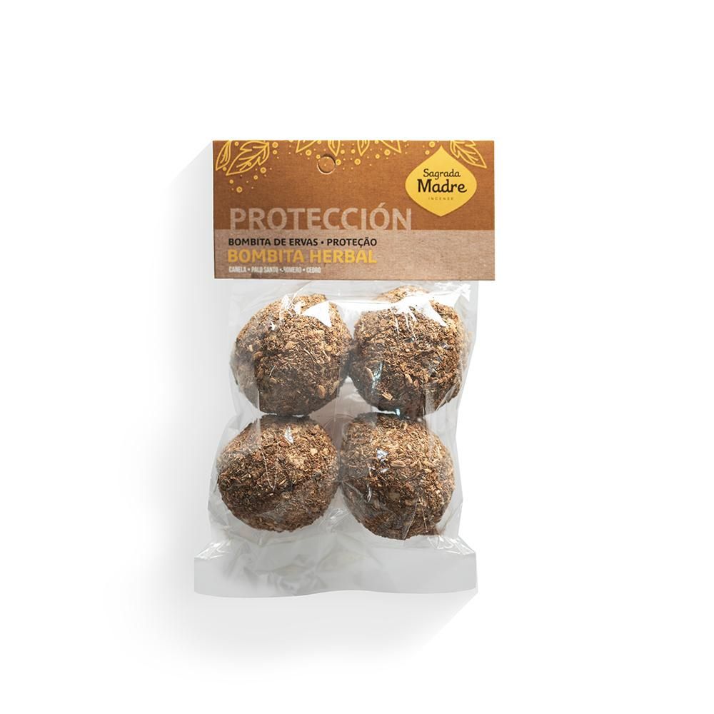 HERBAL BOMB INCENSE SACHET X4 PROTECTION