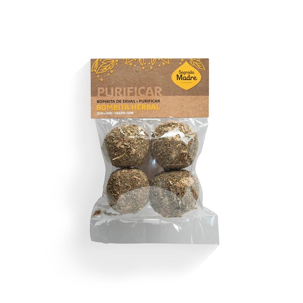 HERBAL BOMBITA INCENSE SACHET X4 PURIFY