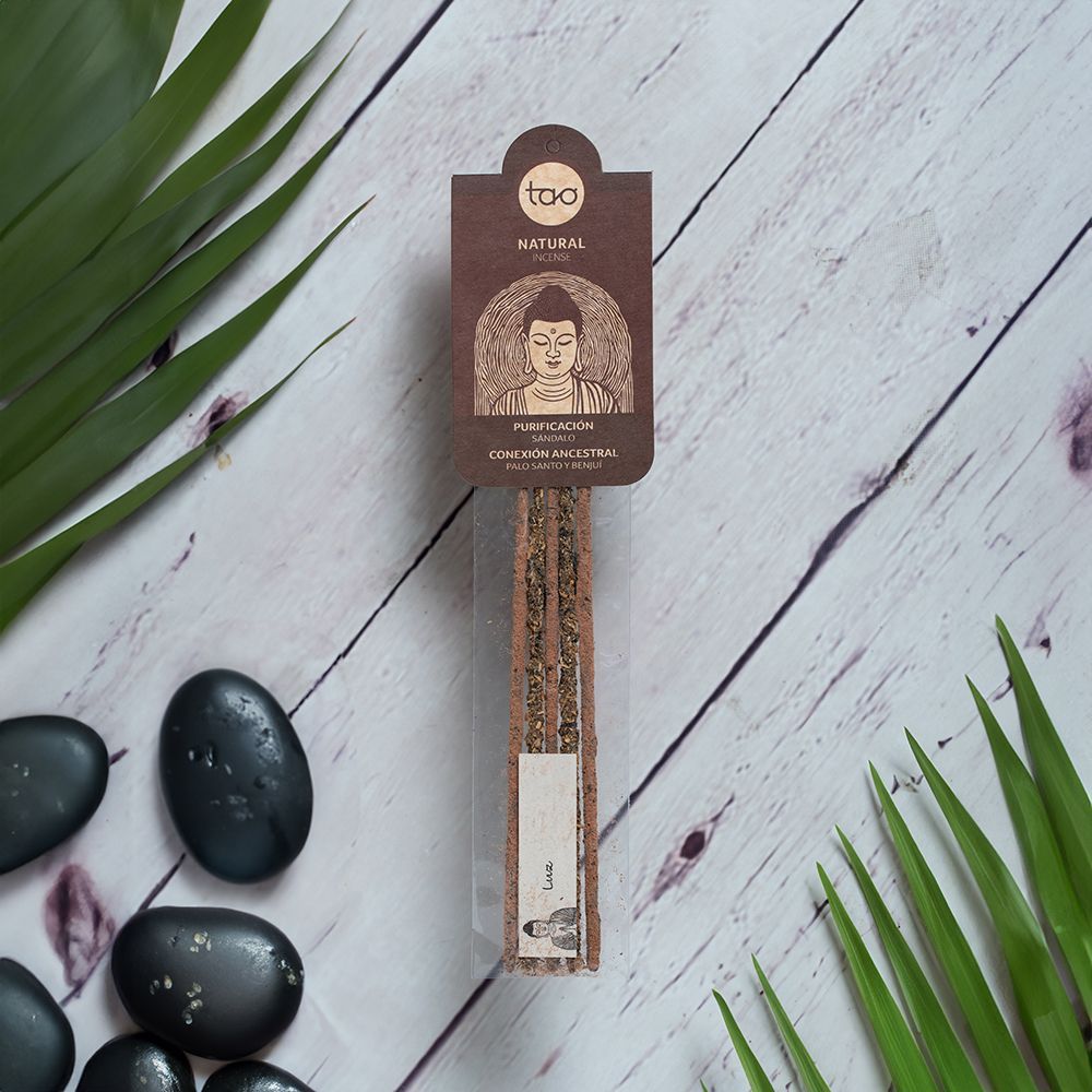 SANDALWOOD- PALO SANTO Y BENJUI COMBINED TAO LINE INCENSE