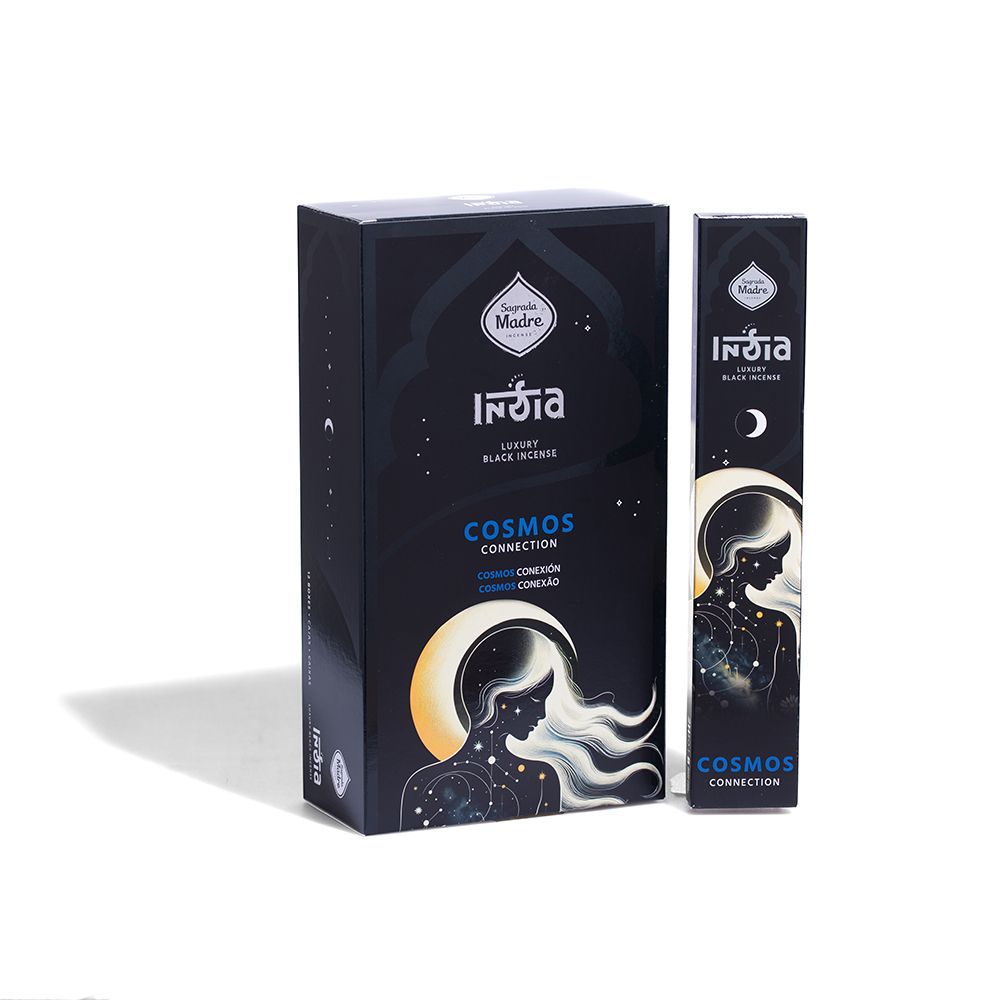 India Black COSMOS: Conexión Caja x 12