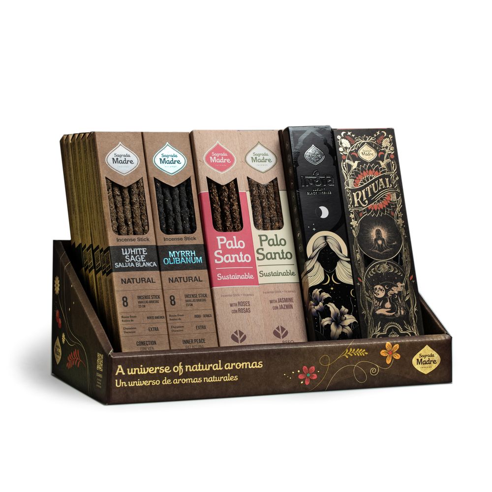 Sagrada Madre Kraft Counter Display