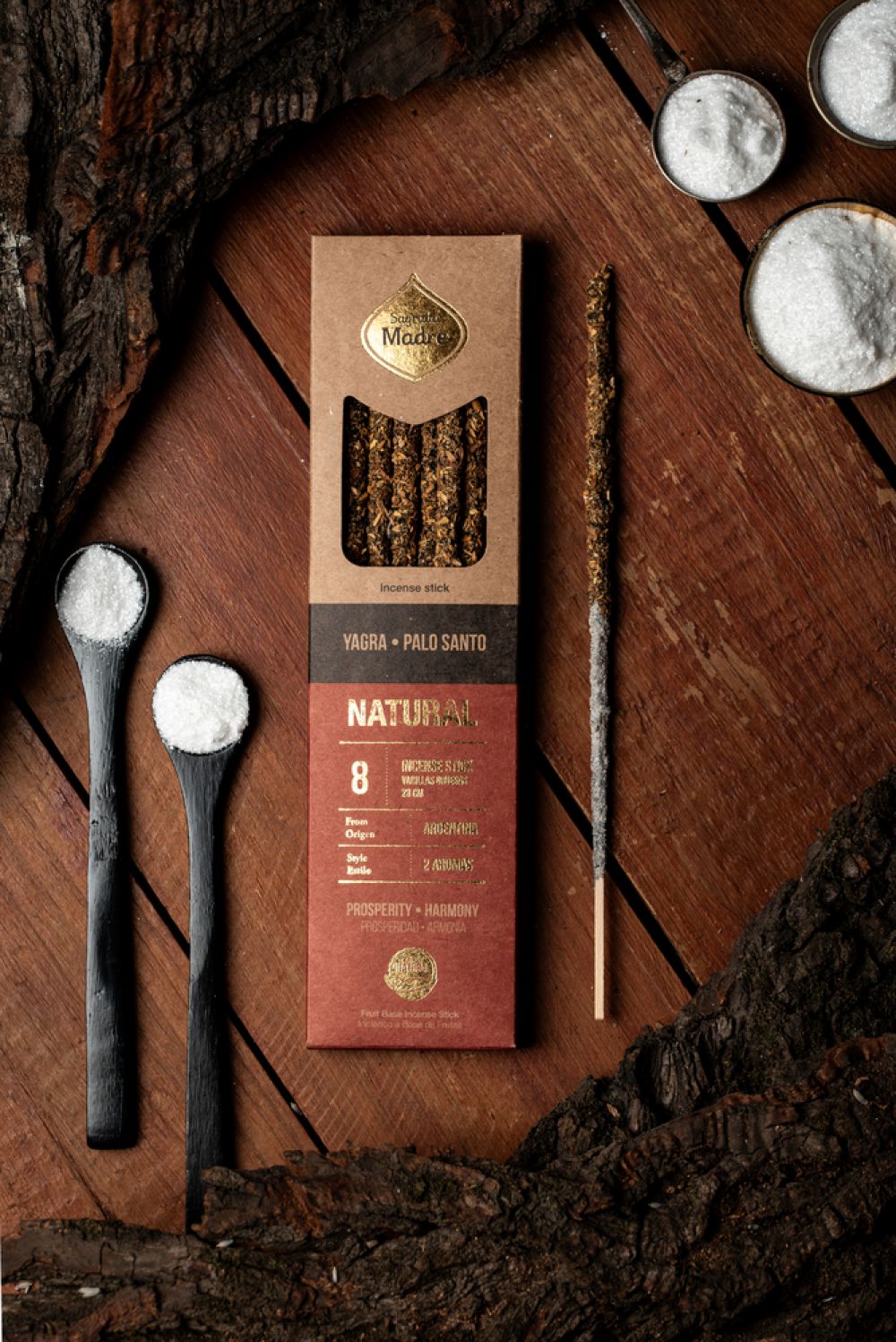 Incienso Natural dos aromas Yagra - Palo Santo