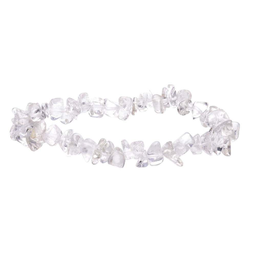 Clear Quartz Chip Bracelet