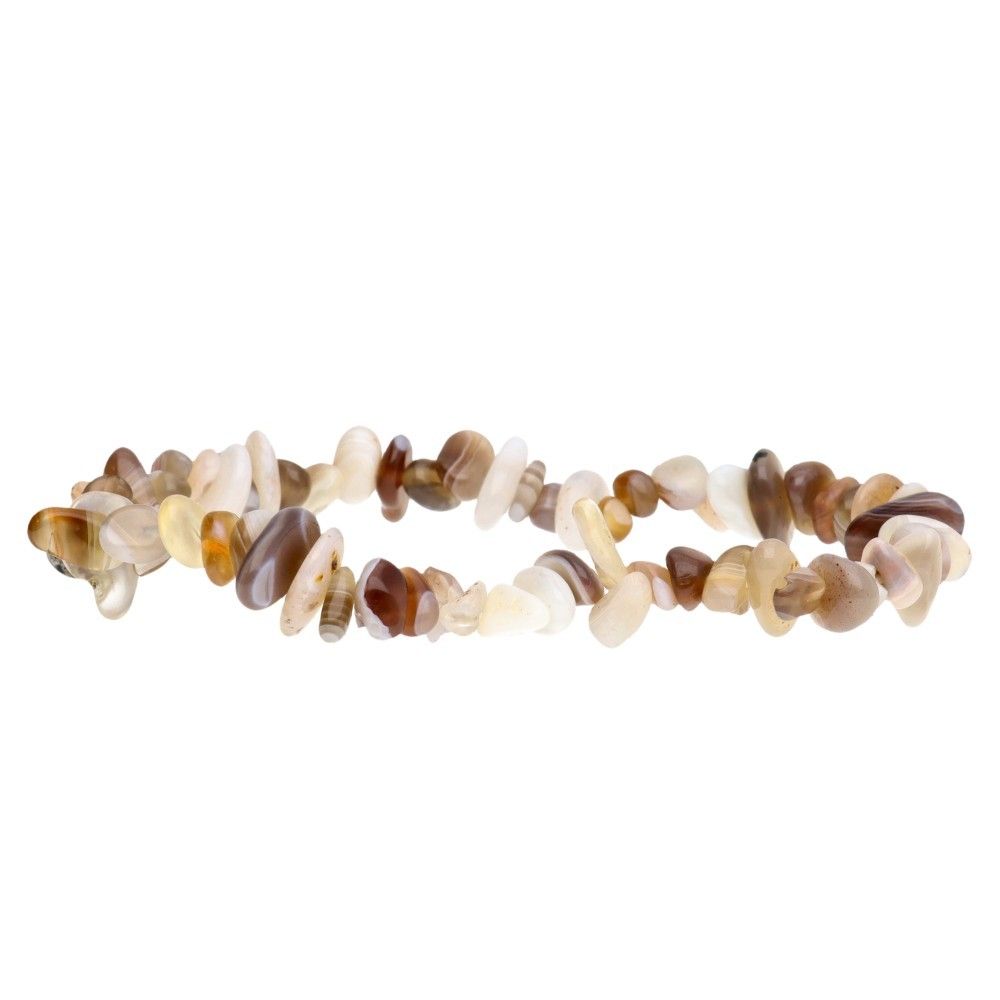 Pulsera Chip de Ágata Botswana