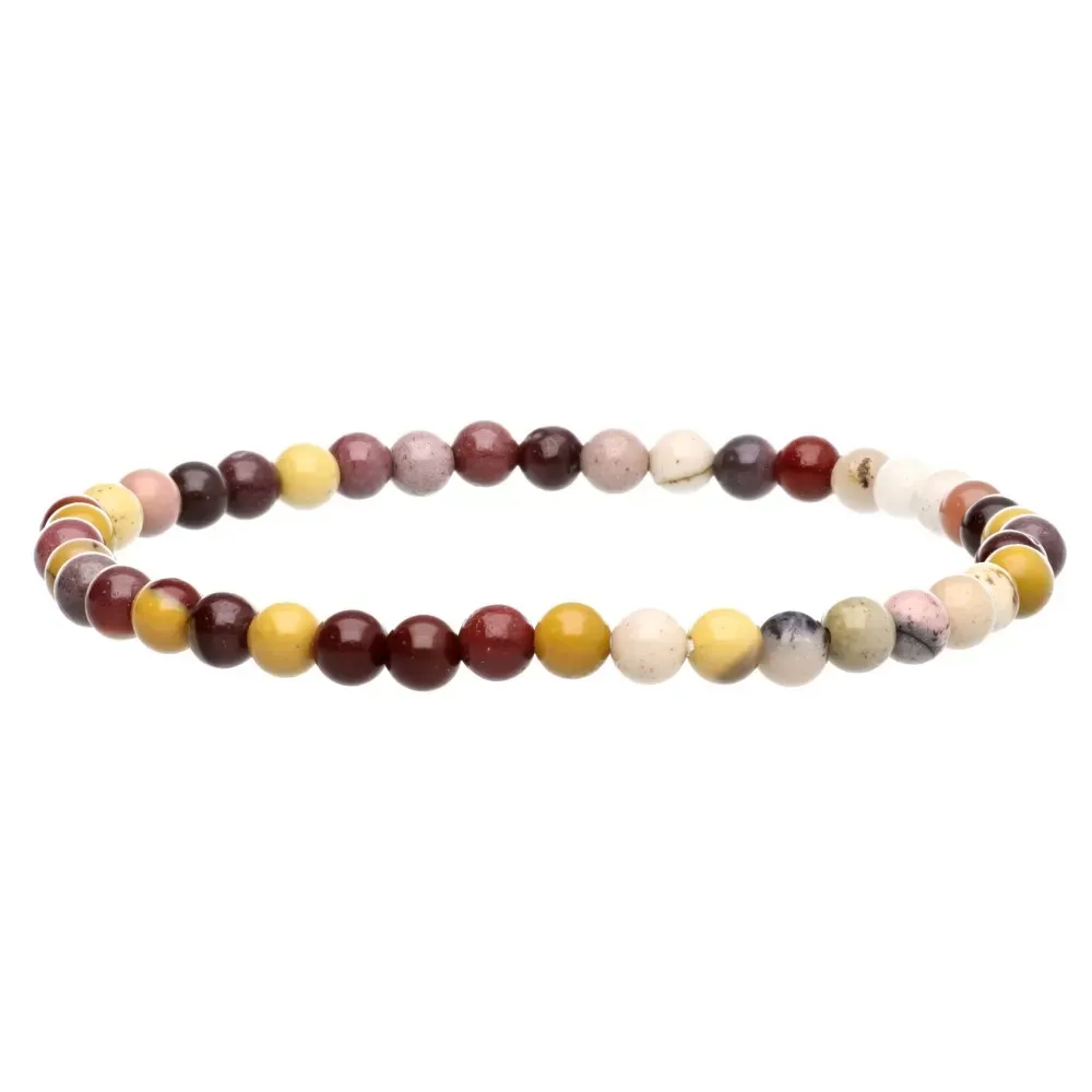 Mokaite Jasper Bracelet 4mm