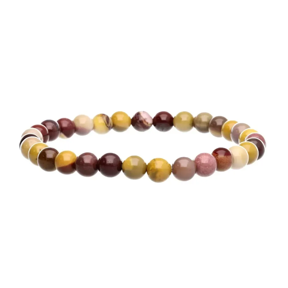 Mokaite Jasper Bracelet 6mm