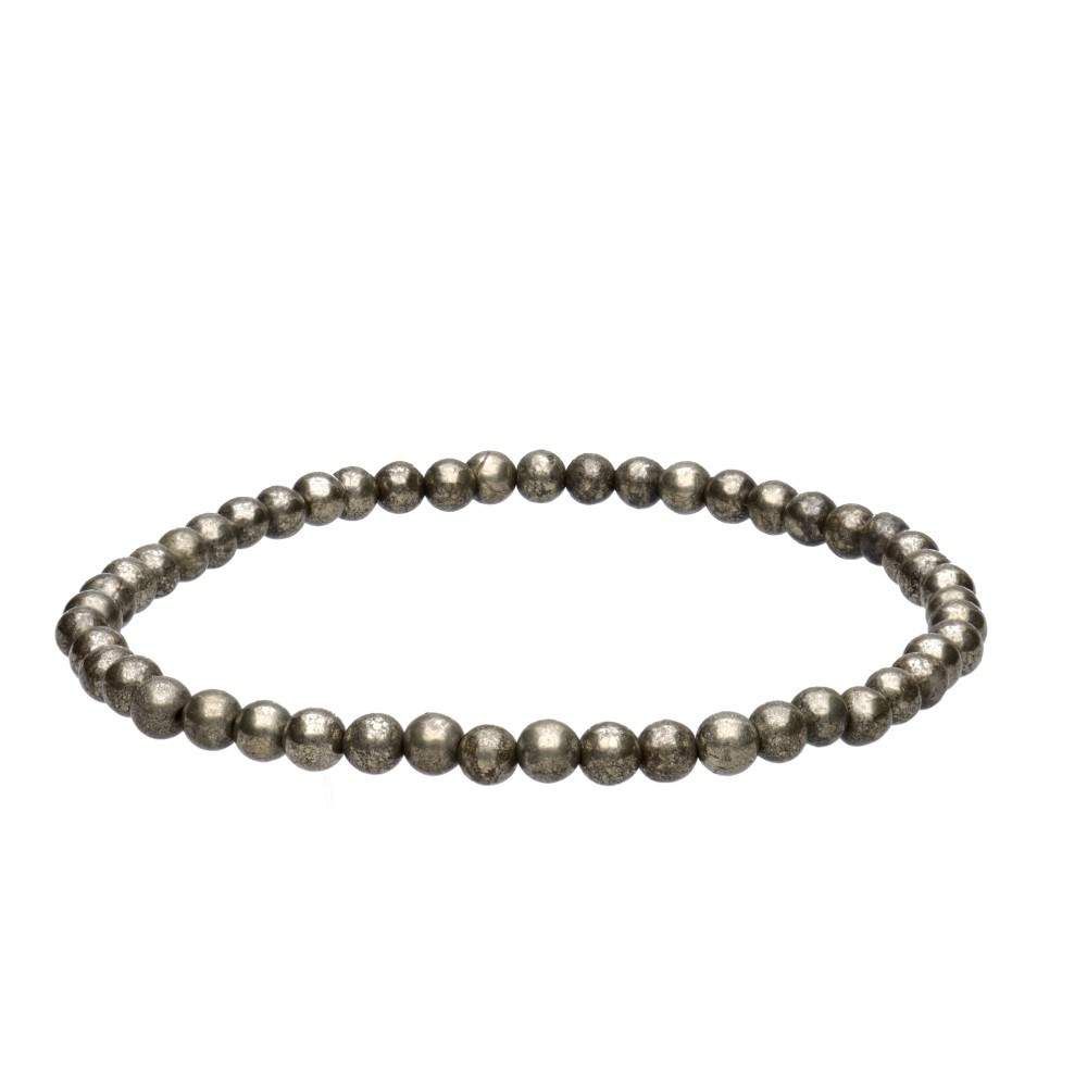 Pyrite Bracelet 4mm