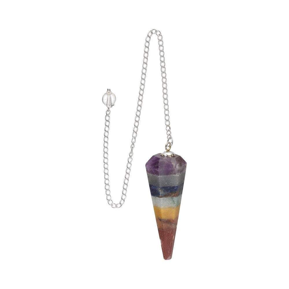 Faceted Chakras Pendulum