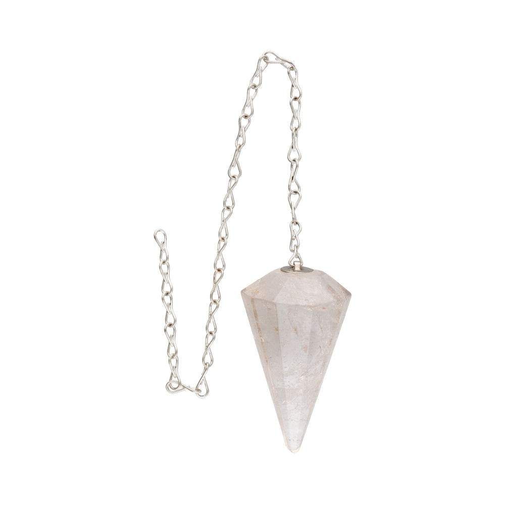 Faceted Smoky Quartz Pendulum (FAC51)