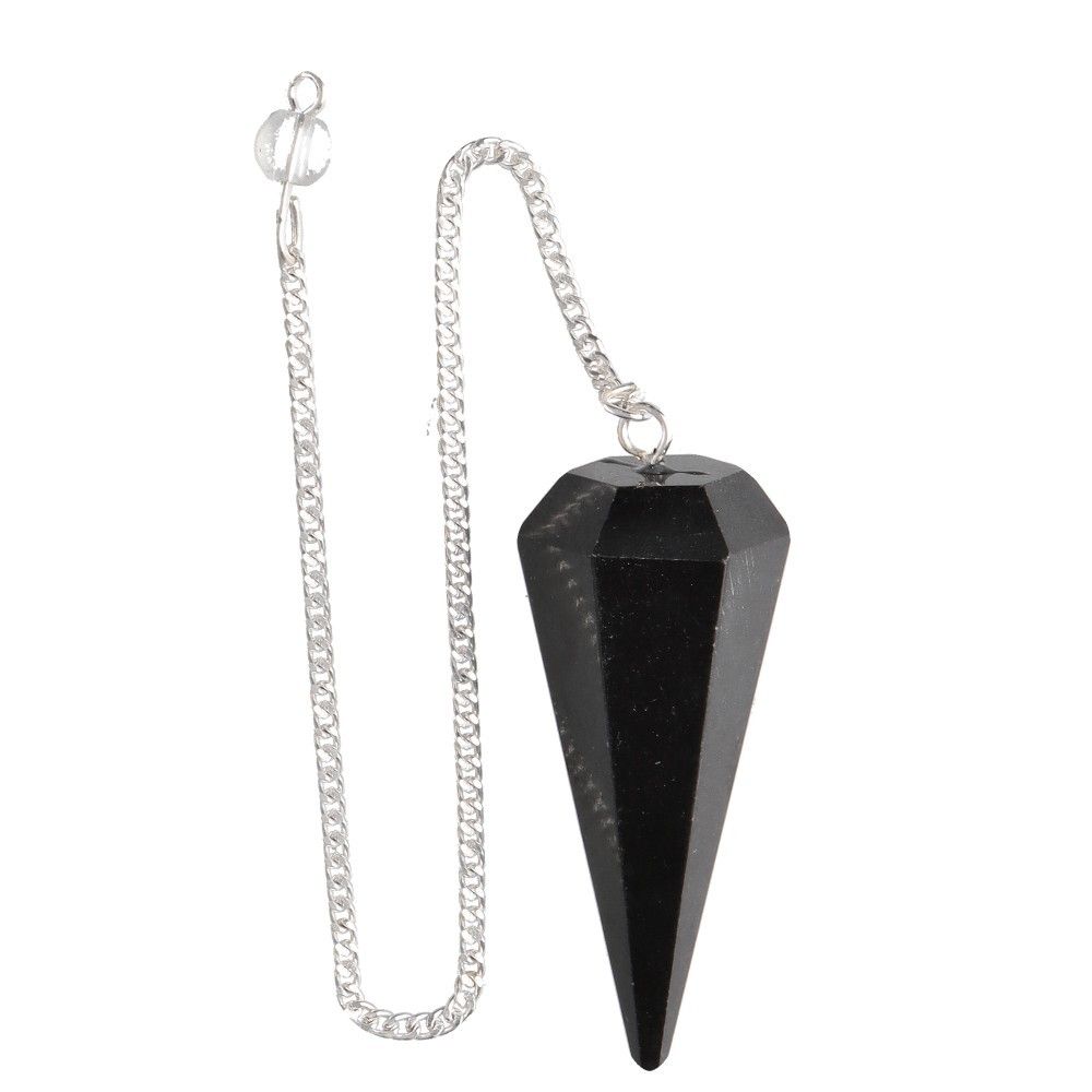 Faceted Tourmaline Pendulum